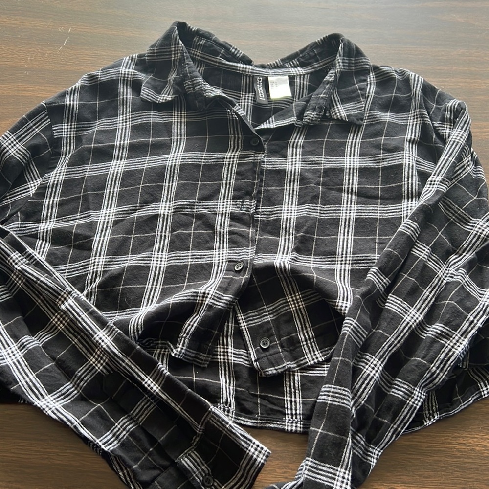 Cropped Flannel